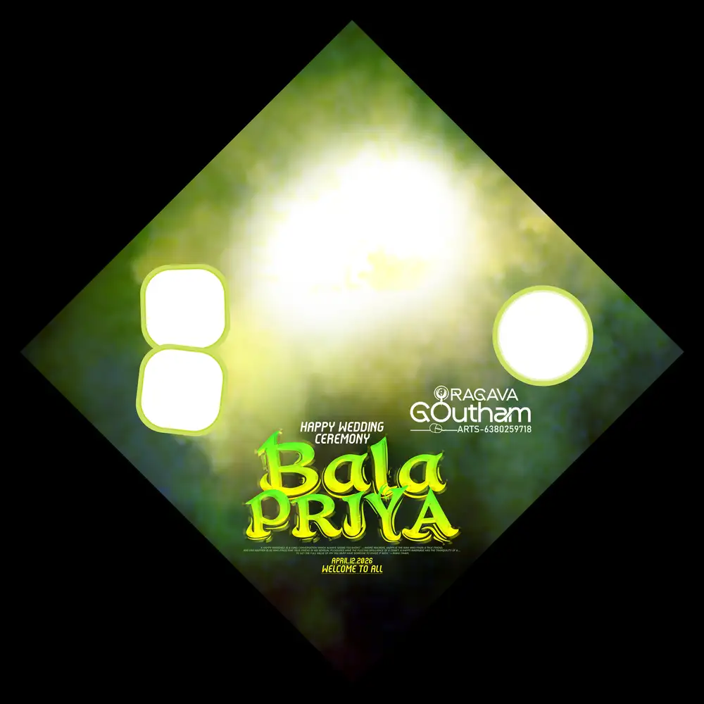 Soft Lime Green Traditional Marriage Flex PSD