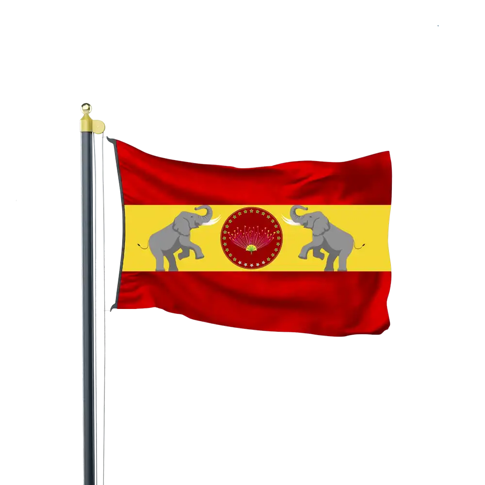 Commercial TVK Political Flag Layout Design PSD