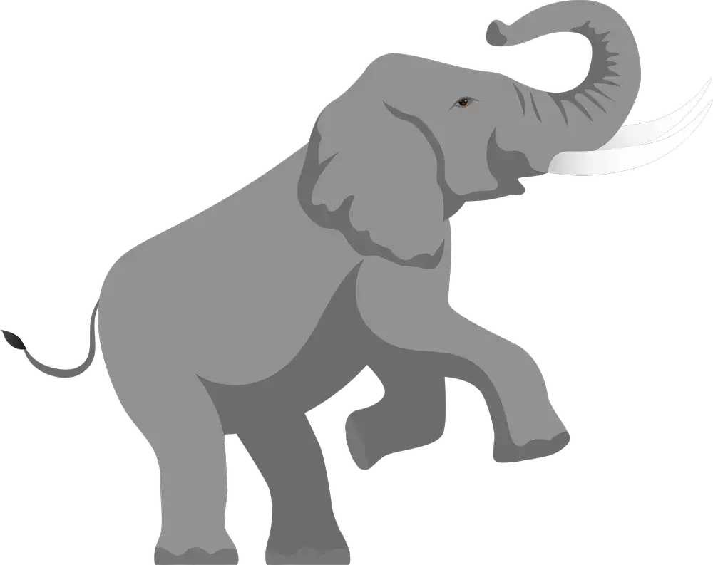 TVK Elephant Emblem High Resolution Vector Asset