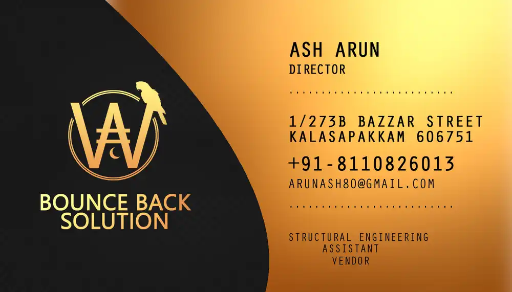 Luxury Gold & Black Corporate Business Card PSD Template
